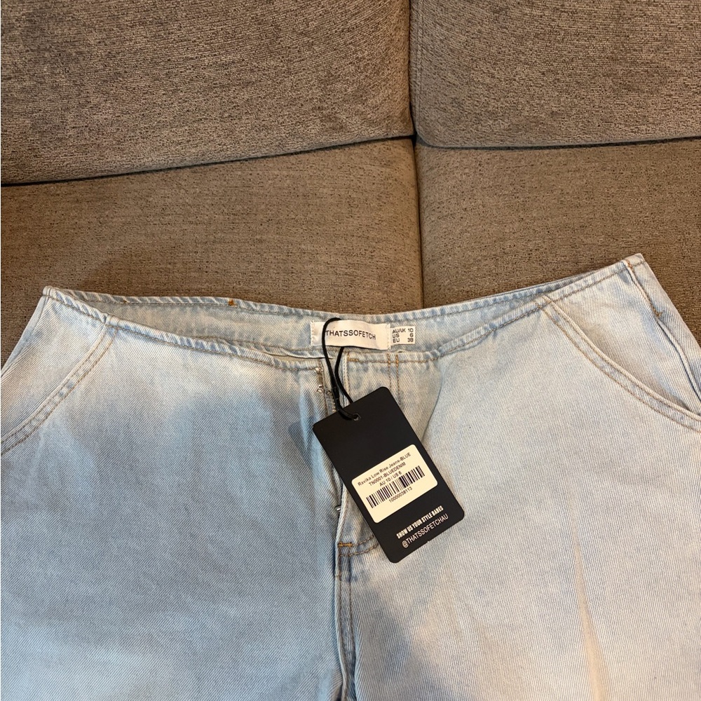 Thats so fetch Light Blue Low Waisted Jeans